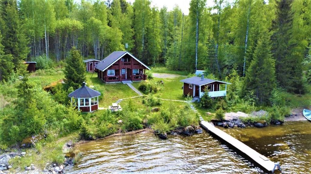 Вилла Saimaa Raikala Vuoriniemi Экстерьер фото